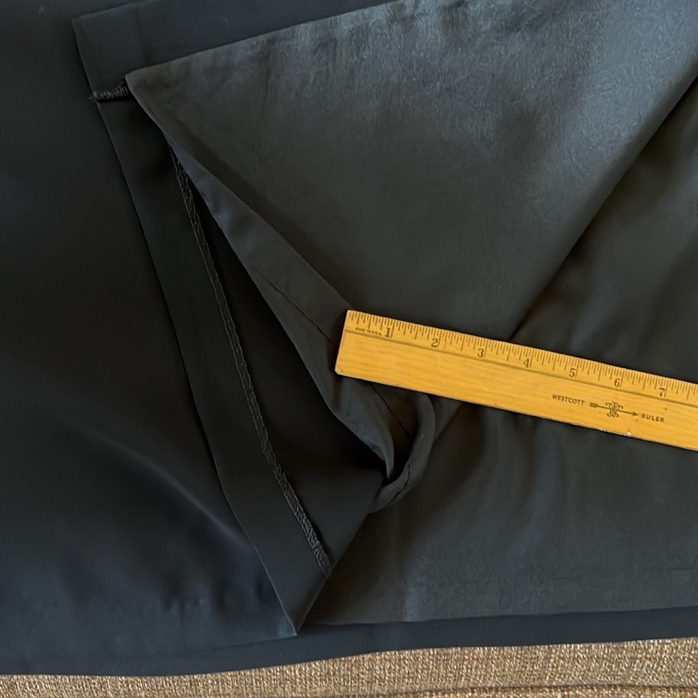 Black A-Line Long Skirt - Picture 5 of 14